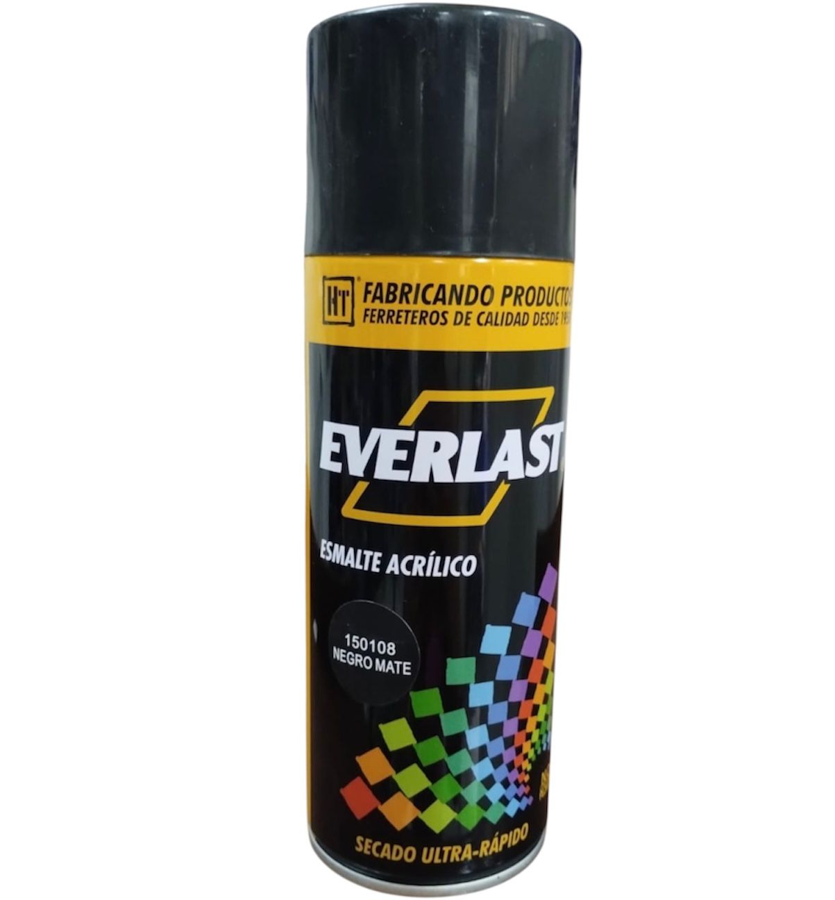 Aerosol Negro Mate Everlast